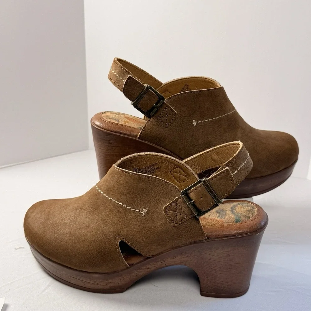 B.o.c. Cecelia Platform Clog 8 Retro Boho Festival Hippie